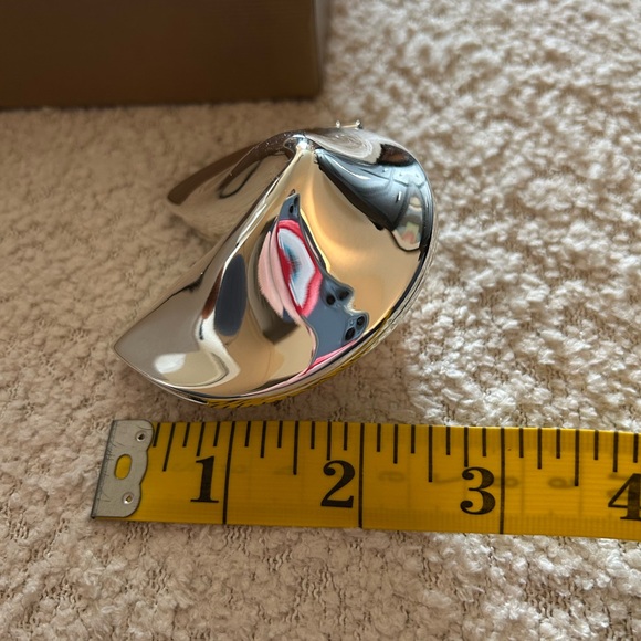 Unique Silver Fortune Cookie “box” in original Gumps box - Picture 3 of 7